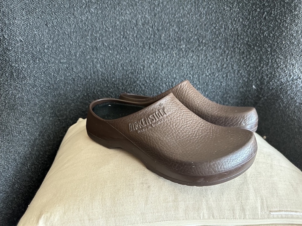 Birkenstock Pro Birki Brown Clogs M9 W11 EU42